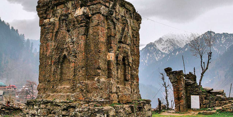 ಪಾಕ್ ಆಕ್ರಮಿತ ಕಾಶ್ಮೀರದಲ್ಲಿ ಭಗ್ನಗೊಂಡ ಸ್ಥಿತಿಯಲ್ಲಿರುವ ಶ್ರೀ ಶಾರದಾ ದೇವಿ ದೇವಸ್ಥಾನದ ಸಾಂದರ್ಭಿಕ ಚಿತ್ರ.