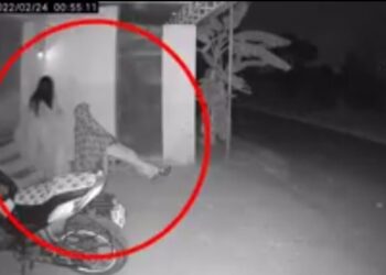 24-02-2022ರಂದು ಸಿಸಿಟಿವಿಯಲ್ಲಿ ಸೆರೆಯಾದ ದೃಶ್ಯ