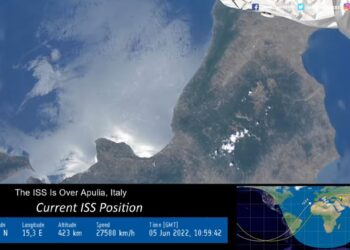 ಅಂತರಾಷ್ಟ್ರೀಯ ಬಾಹ್ಯಾಕೇಂದ್ರದಿಂದ ಭೂಮಿಯ ದೃಶ್ಯದ ನೇರಪ್ರಸಾರ
ಚಿತ್ರಕೃಪೆ : ನಾಸಾ