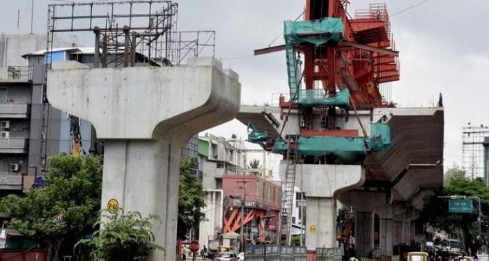 ಕೋರಮಂಗಲ ಈಜಿಪುರ ಮೇಲ್ಸೇತುವೆ ಕಾಮಗಾರಿ ಸ್ಧಗಿತಗೊಂಡಿರುವ ಸಾಂದರ್ಭಿಕ ಚಿತ್ರ