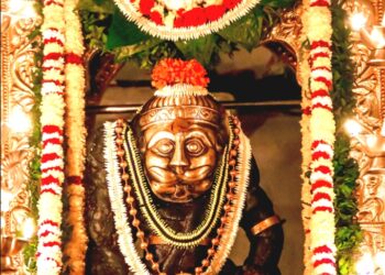 ಸಾಲಿಗ್ರಾಮದ ಶ್ರೀ ಗುರುನರಸಿಂಹ ದೇವರ ಅಲಂಕೃತ ಮೂರ್ತಿ (ಸಾಂದರ್ಭಿಕ ಚಿತ್ರ)