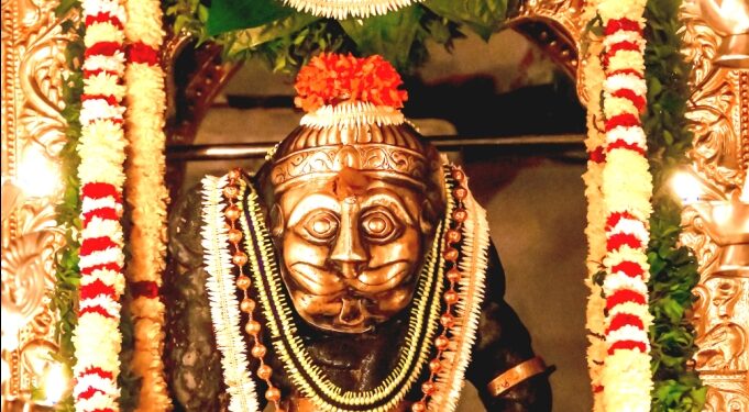 ಸಾಲಿಗ್ರಾಮದ ಶ್ರೀ ಗುರುನರಸಿಂಹ ದೇವರ ಅಲಂಕೃತ ಮೂರ್ತಿ (ಸಾಂದರ್ಭಿಕ ಚಿತ್ರ)