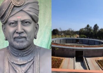ಜ.29ರಂದು ಮೈಸೂರಿನ ಎಚ್.ಡಿ.ಕೋಟೆ ರಸ್ತೆಯಲ್ಲಿನ ಹಾಲಾಳು ಗ್ರಾಮದಲ್ಲಿ ಉದ್ಘಾಟನೆಗೊಂಡ ಡಾ.ವಿಷ್ಣುವರ್ಧನ್ ಪುತ್ಥಳಿ ಮತ್ತು ಸ್ಮಾರಕದ ಚಿತ್ರ