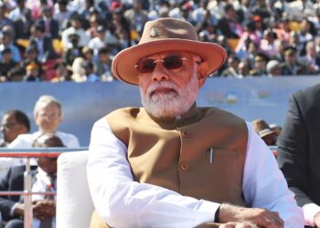 PM at the 14th edition of Aero India 2023, in Bengaluru on February 13, 2023.