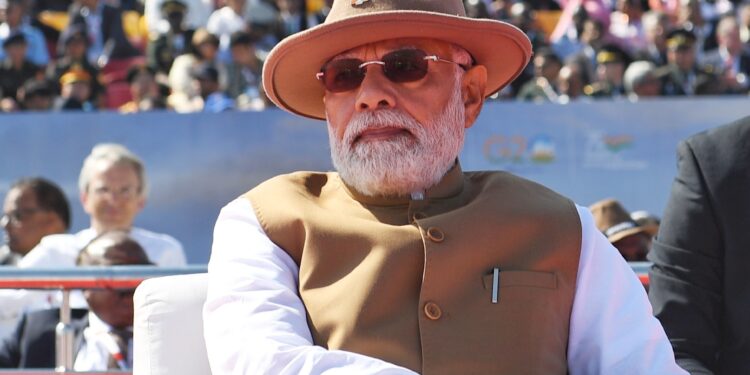 PM at the 14th edition of Aero India 2023, in Bengaluru on February 13, 2023.