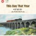 ಭಾರತೀಯ ರೈಲ್ವೆಯು 1853ರ ಏಪ್ರಿಲ್ 16ರಂದು ದೇಶದಲ್ಲೇ ಮೊತ್ತ ಮೊದಲ ಬಾರಿಗೆ ಮುಂಬೈನಿಂದ ಥಾಣೆವರೆಗೆ ಪ್ರಯಾಣಿಕ ರೈಲು ಸೇವೆ ಆರಂಭಿಸಿದ ದಿನದ ಸವಿನೆನಪಿಗಾಗಿ ಹಂಚಿಕೊಂಡ ಚಿತ್ರ