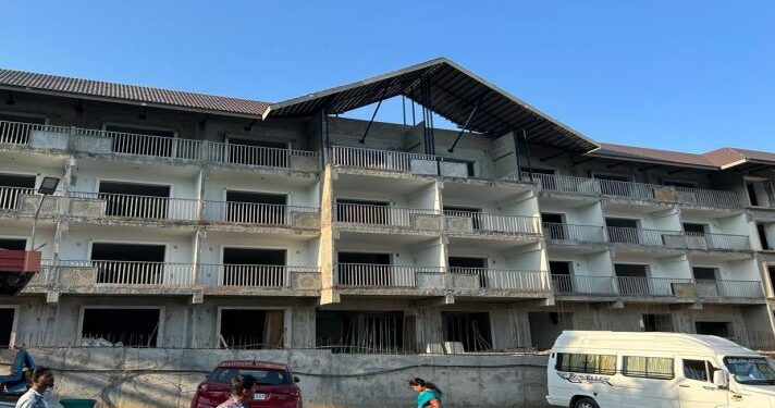 ತಿರುಪತಿ ತಿರುಮಲದಲ್ಲಿನ ಕರ್ನಾಟಕ ಭವನದಲ್ಲಿ ನೂತನವಾಗಿ ಅಭಿವೃದ್ಧಿಯಾಗುತ್ತಿರುವ ಕೊಠಡಿಗಳ ಚಿತ್ರ.