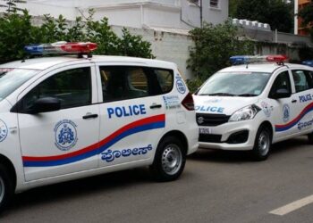 ಬೆಂಗಳೂರಿನಲ್ಲಿ ಗಸ್ತು ತಿರುಗುವ ಹೊಯ್ಸಳ ವಾಹನದ ಸಾಂದರ್ಭಿಕ ಚಿತ್ರ