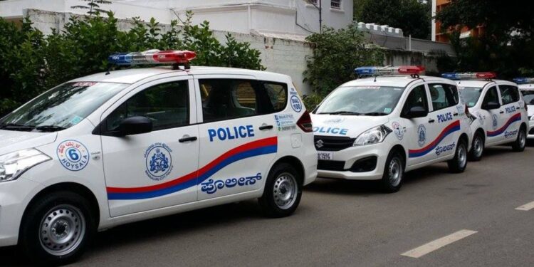 ಬೆಂಗಳೂರಿನಲ್ಲಿ ಗಸ್ತು ತಿರುಗುವ ಹೊಯ್ಸಳ ವಾಹನದ ಸಾಂದರ್ಭಿಕ ಚಿತ್ರ