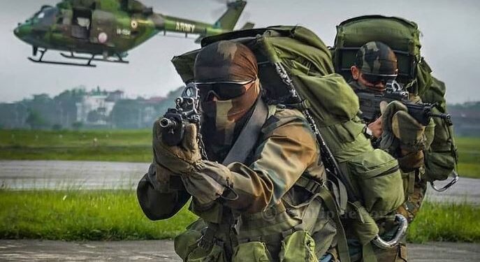 ದೇಶದ ವಿಶೇಷ ಕಾರ್ಯಾಚರಣೆ ಪಡೆಯೊಂದರ ಸಾಂದರ್ಭಿಕ ಚಿತ್ರ.