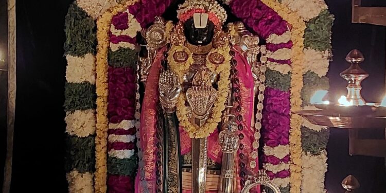 ಮಾಗಡಿ ತಾಲೂಕಿನ ತಿರುಮಲೆಯ ಮಾಂಡವ್ಯ ಕ್ಷೇತ್ರದಲ್ಲಿರುವ ಶ್ರೀ ರಂಗನಾಥಸ್ವಾಮಿ ದೇವರ ವಿಗ್ರಹ.