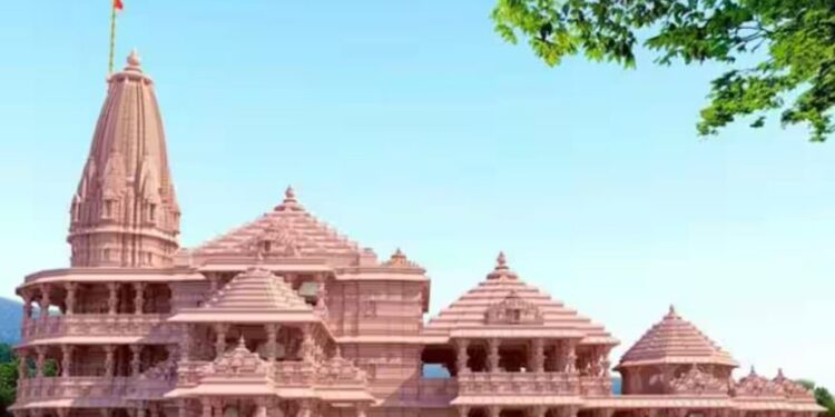 ಅಯೋಧ್ಯೆಯ ಶ್ರೀ ರಾಮ ಮಂದಿರ ದೇವಸ್ಥಾನದ ಸಾಂದರ್ಭಿಕ ಚಿತ್ರ.