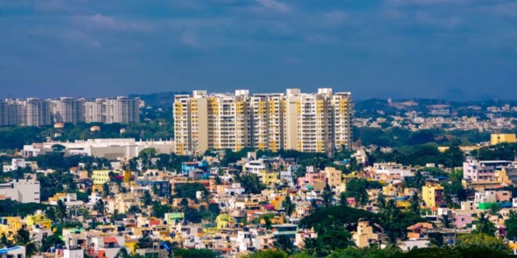 ಬೆಂಗಳೂರಿನ ಪಕ್ಷಿನೋಟ (ಸಾಂದರ್ಭಿಕ ಚಿತ್ರ)