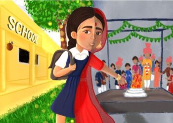 ಬಾಲ್ಯ ವಿವಾಹ ಪದ್ಧತಿಯ ಸಾಂದರ್ಭಿಕ ಚಿತ್ರ.