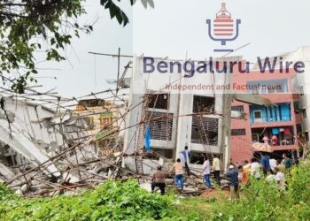 Constructing Building Collapse In Bangalore