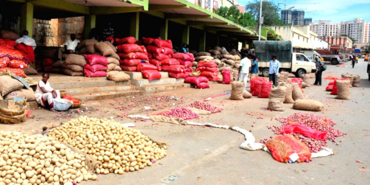 ಯಶವಂತಪುರ ಎಪಿಎಂಸಿ ಮಾರುಕಟ್ಟೆ ಸಾಂದರ್ಭಿಕ ಚಿತ್ರ.